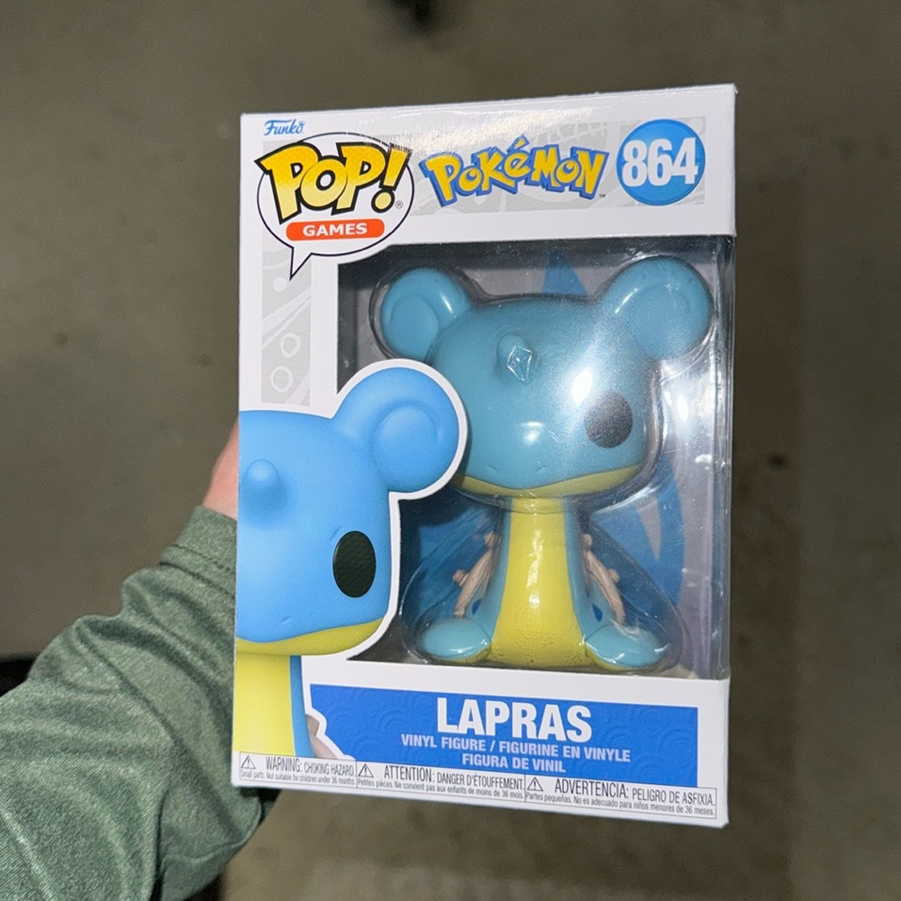 POP Pokemon Lapras Vinyl Figure #864